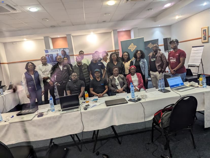 Institute of Banking Training Day Group Photo
