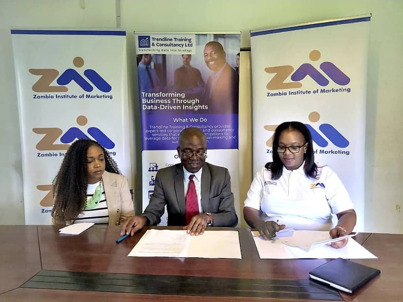 Zambian Institute of Marketing partnership announcement